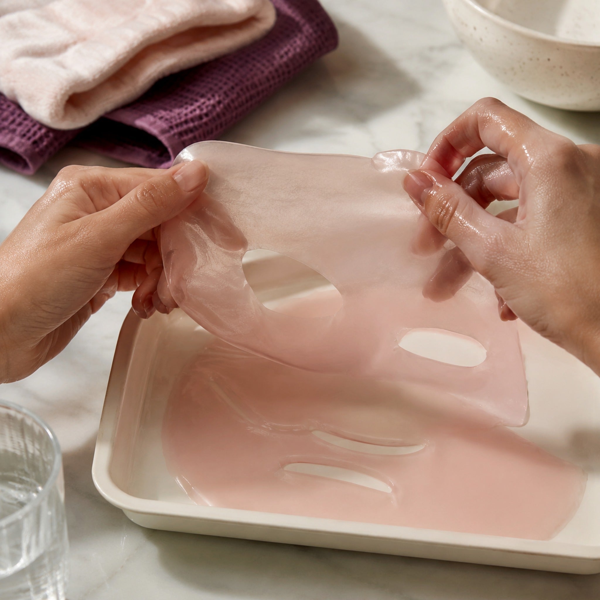 Veridian Skin School featured image for How to Use a Hydrogel Face Mask the Right Way