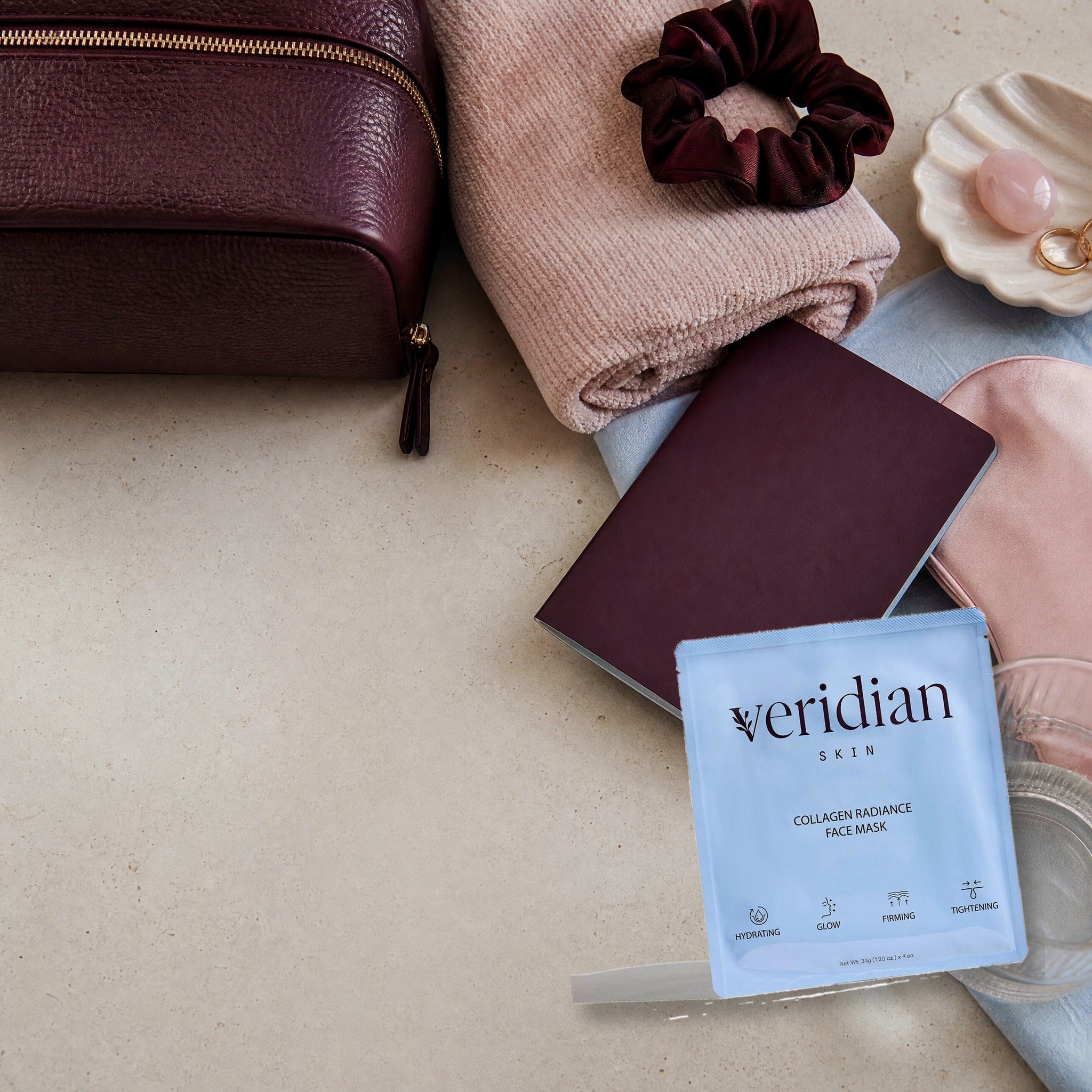 Veridian Skin School featured image for Travel-Friendly Hydrogel Face Mask Options
